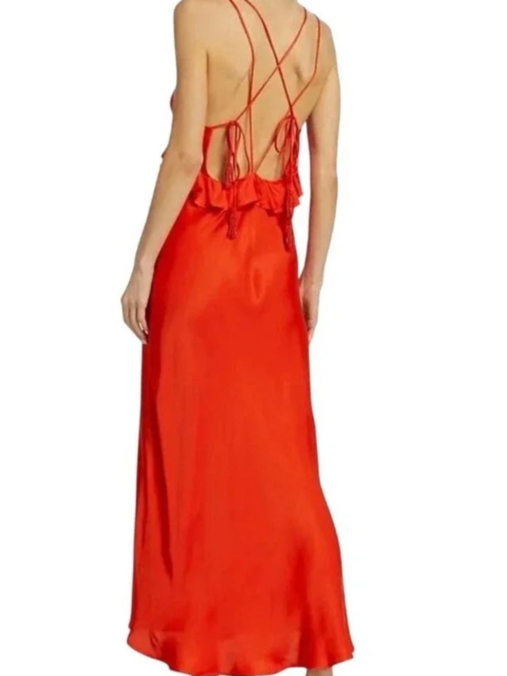 Farm Rio Ruffle Strappy Back Dress - Picture 3 of 4